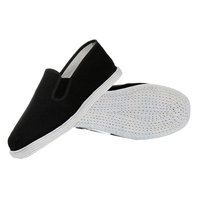 Summer Old Beijing Handmade Layered Bottom Cloth Shoes Men's Casual Youth Breathable Full Cloth Bottom Retro Traditional Cloth Shoes for Men