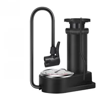 Напольный насос для велосипеда (без бренда) с манометром, 120–140 psi, для горных велосипедов и мячей