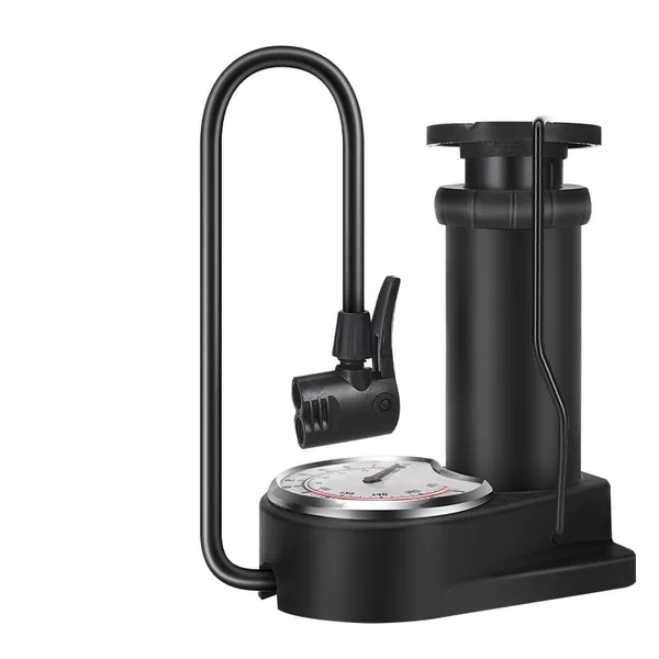WEST BIKING bicycle foot pump integrated high pressure mountain bike pump basketball equipment