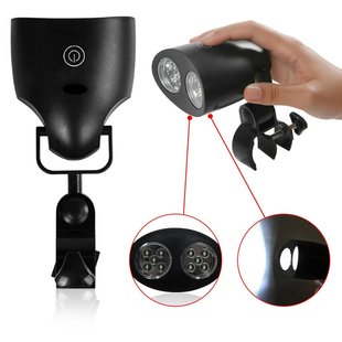 360-Degree Rotating Outdoor Mountaineering Camping Night Walking Barbecue Wireless Led Lighting Lamp Super Bright and Dimmable