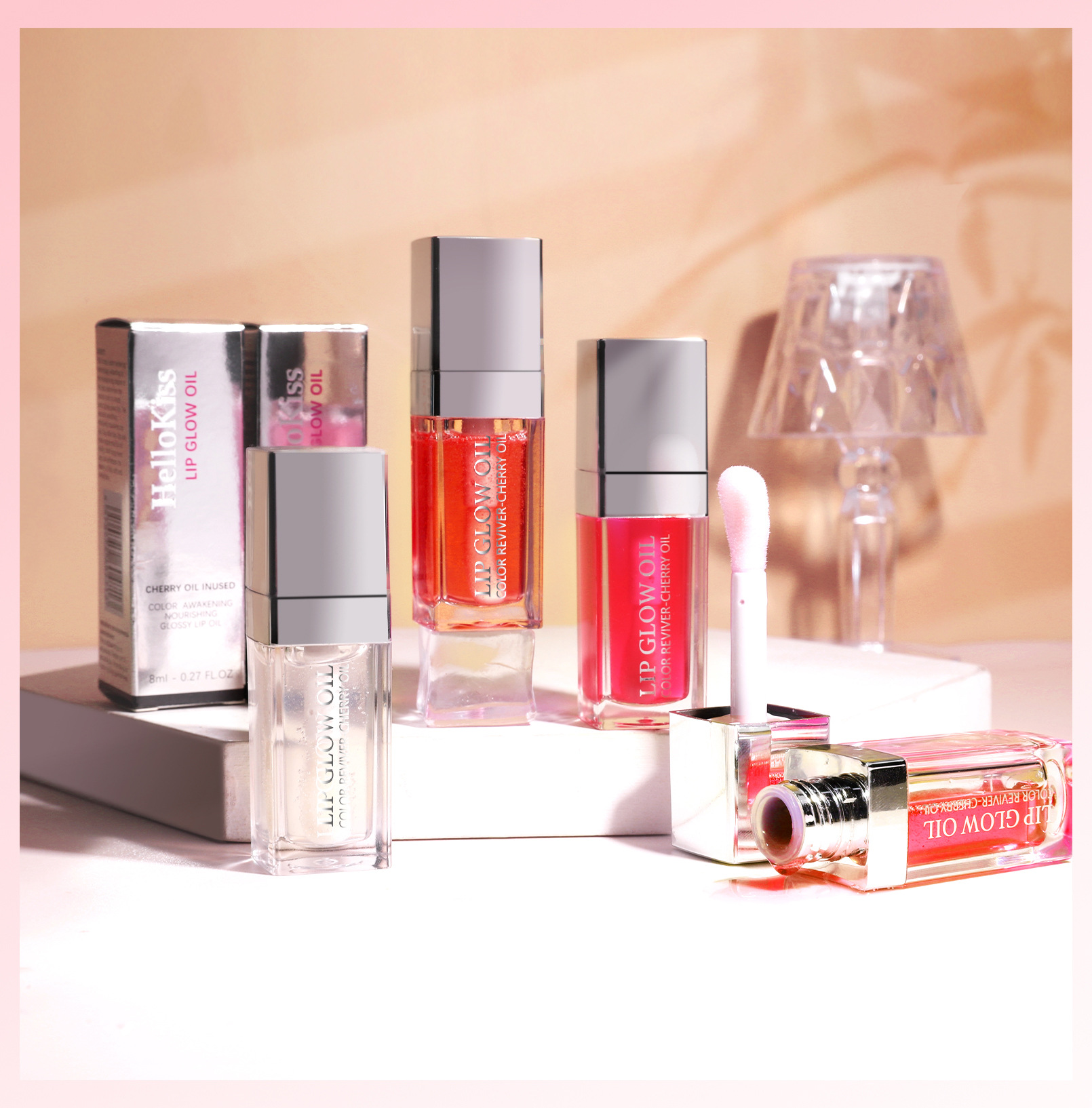 Hellokiss Lip Moisturizing and hydrating Color Changing Lip Oil undefined