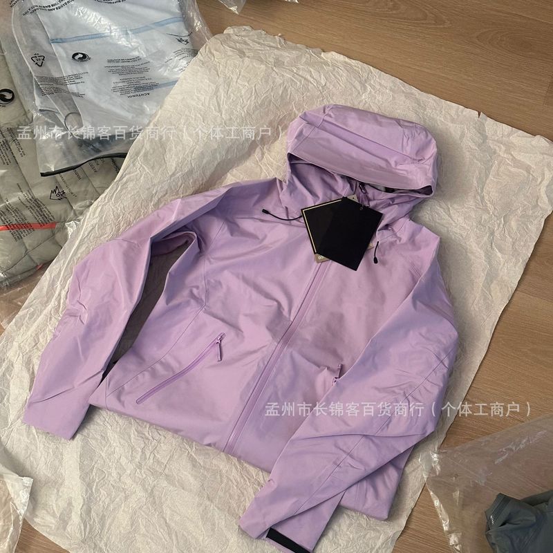 アウトドアレジャー防風防水LT通気フード付きハードシェル突撃服ジャケット貝栗粉クロスボーダーアマゾン|undefined