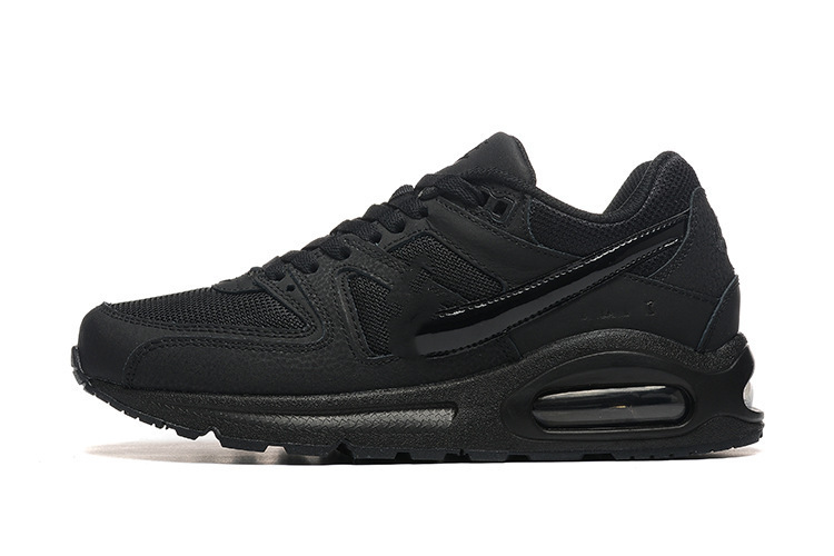 High-Top V2K Air-Cushioned Shoes Ma X90 Rear Sole Com Mand Sports Low-Top Air-Cushioned Running Shoes Black and White Foreign Trade Shoes