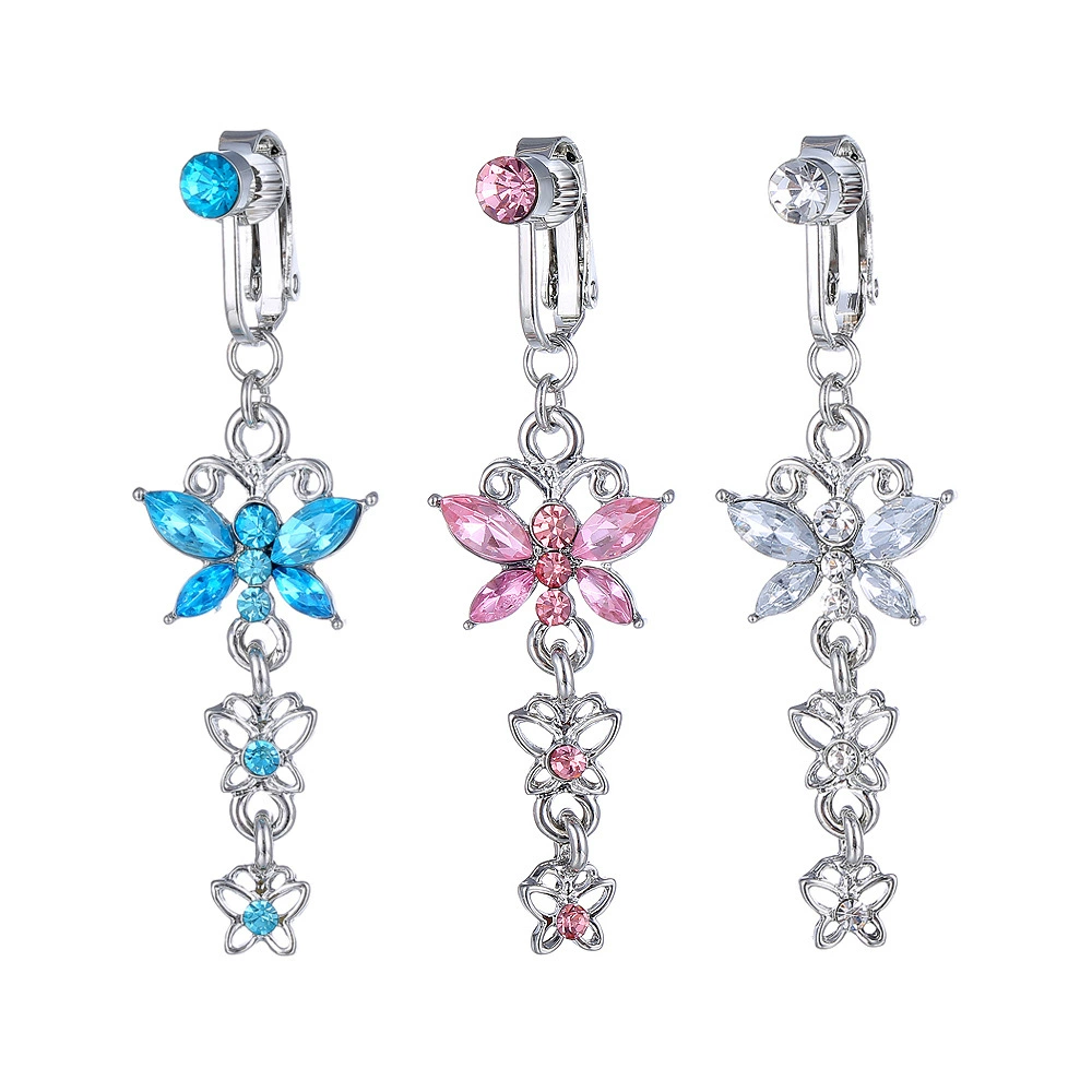 Pendant, belly button piercing, earrings, (Cross-border trading), Amazon