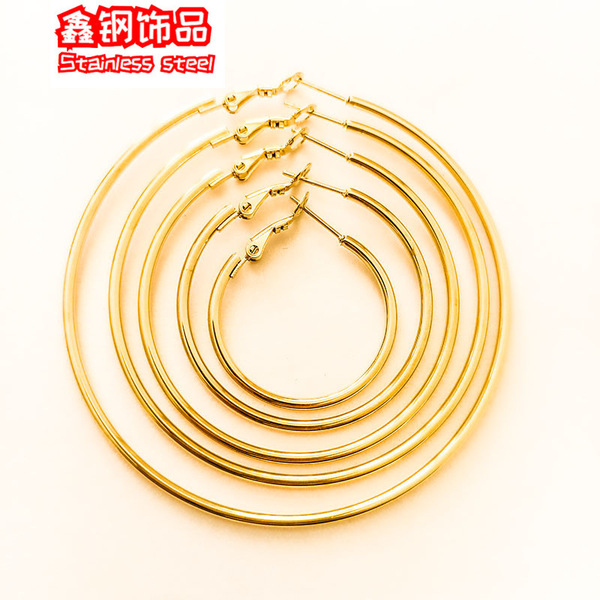 fashionable earrings stainless steel