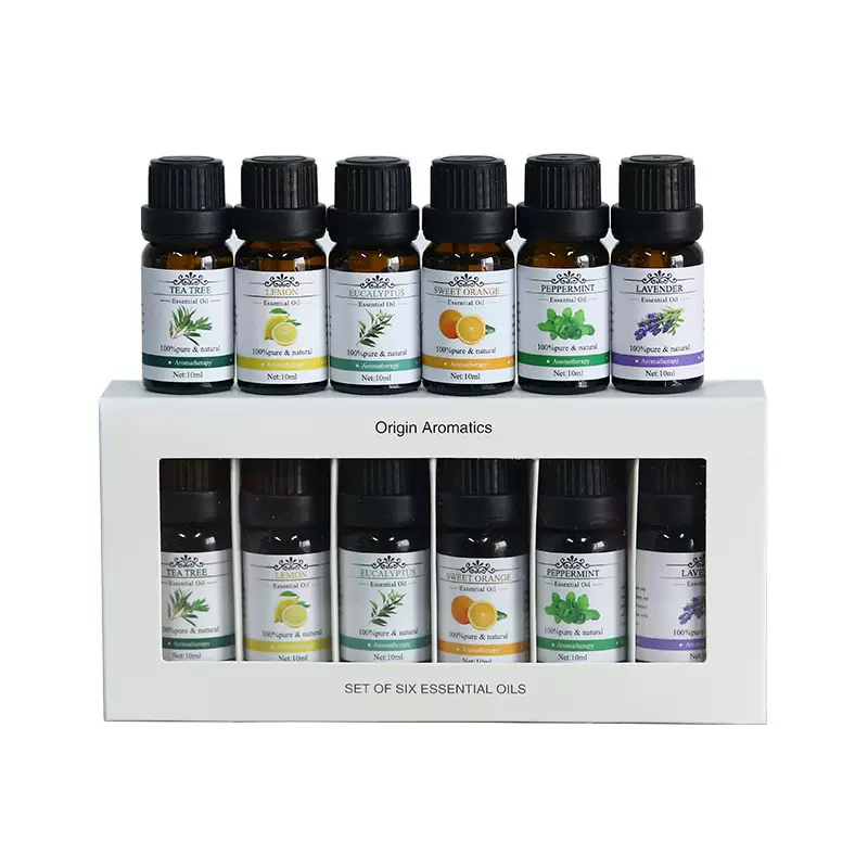 滚珠薰衣草复方精油10ML薄荷复方植物精茶树油芳香精油厂家批发