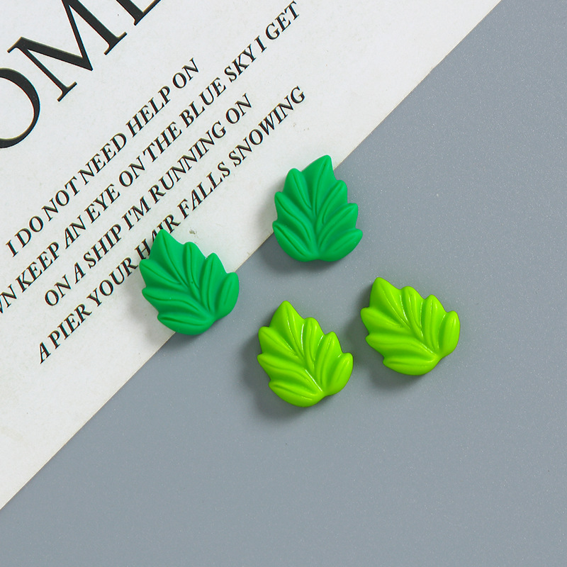 Vintage Leaf Resin Accessories Handmade DIY Cream Gel Hair Clip Mobile Phone Case Refrigerator Sticker Hole Shoes Adhesive Material