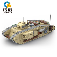 MOC-142273�ᱦ��ӡ�ڰ���˹Mark VII̹��ʥս���ƴ����߻�ľ