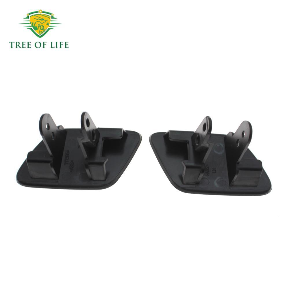 51657199141 51657199142 para cubierta de boquilla de limpiador de faro sin pintura de BMW