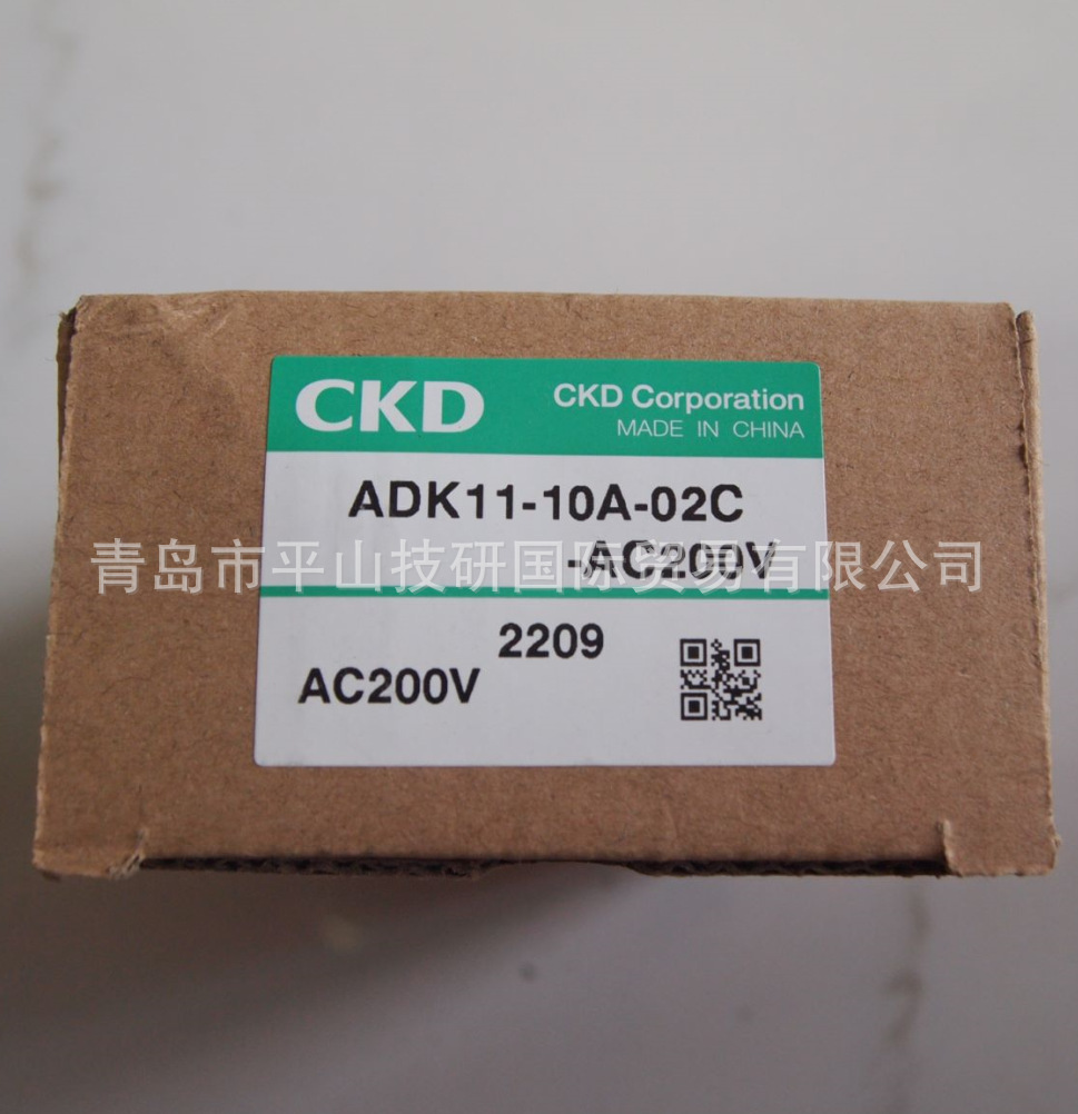 CKD喜开理ADK11-15A-02C-AC100V电磁阀