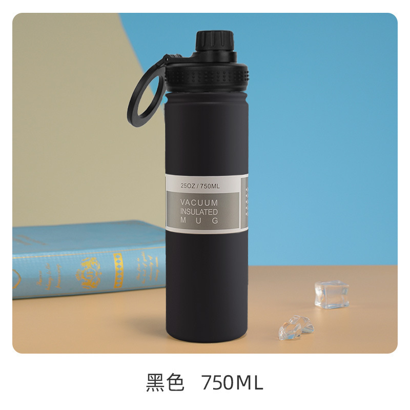 創意304ステンレス磁気吸引スタンド宇宙壺携帯車載保温カップ大容量手提げスポーツ水筒|undefined