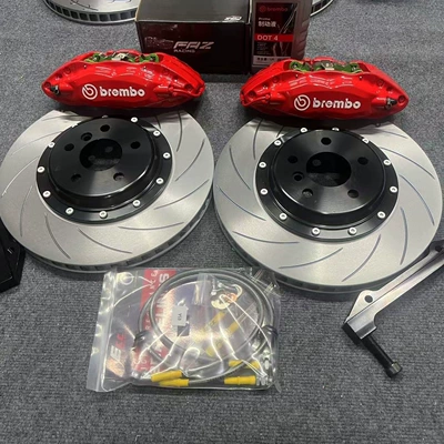 Modified with V6: Brake caliper cover - brembo-f50-dismantled-car-genuine-four-pistons-one-pair-of-front-wheels