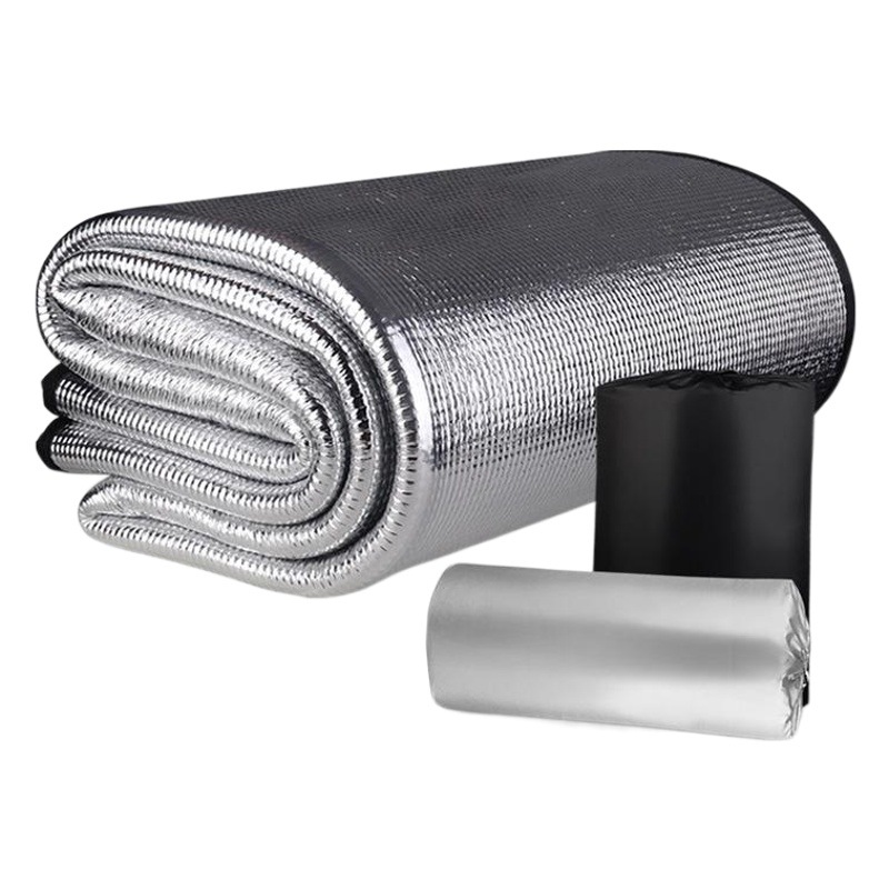 Película de aluminio estera a prueba de humedad al aire libre que acampa estera plegable engrosada impermeable a prueba de frío alfombra de picnic película de aluminio estera a prueba de humedad