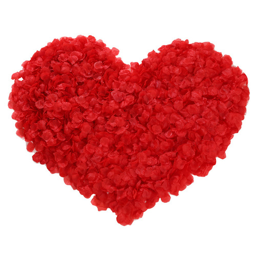 Non-woven fabric 1 catties wedding supplies simulated rose petals wedding room decoration