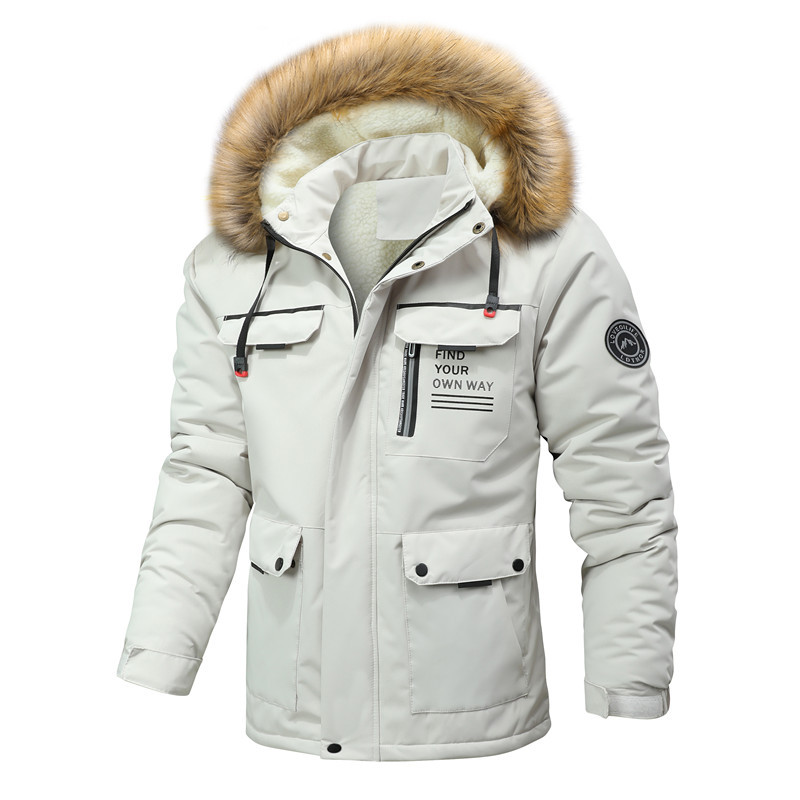 코튼 패딩 2889 쌀 화이트