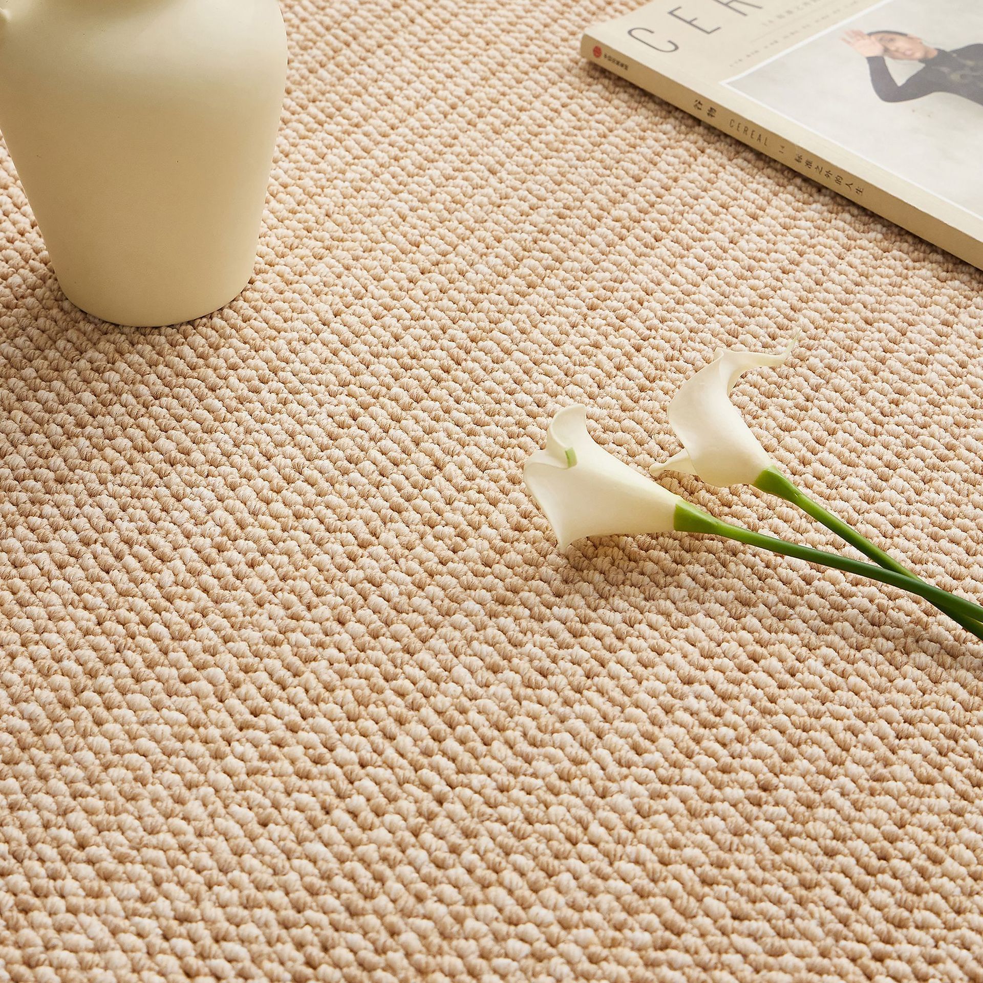 ✅ Alfombra circular sencilla con diseño de piña, imitación de sisal, tapete para estudio fotográfico, tapete para sala de estar, tapete para puerta de ventana, lavable
