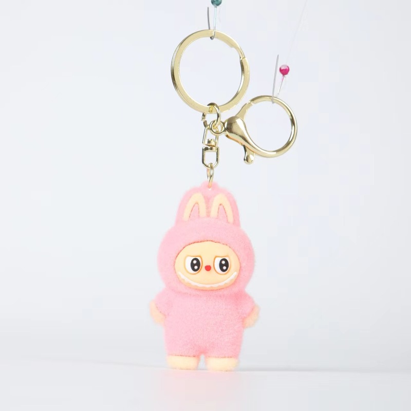新しい植毛小動物キーホルダー Douyin 生放送ラブブ人形バッグペンダントクリエイティブ小さなギフトペンダント|undefined