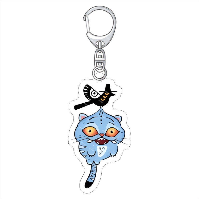 K-POP: Caza Brujas Colgante acrílico KPop Demon Hunters Keychain acrílico