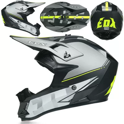 Motosiklet kaskı (dəbilqə) — Seasons motocross helmet - huang-chongfeng-goggles-gloves-and-masks-s