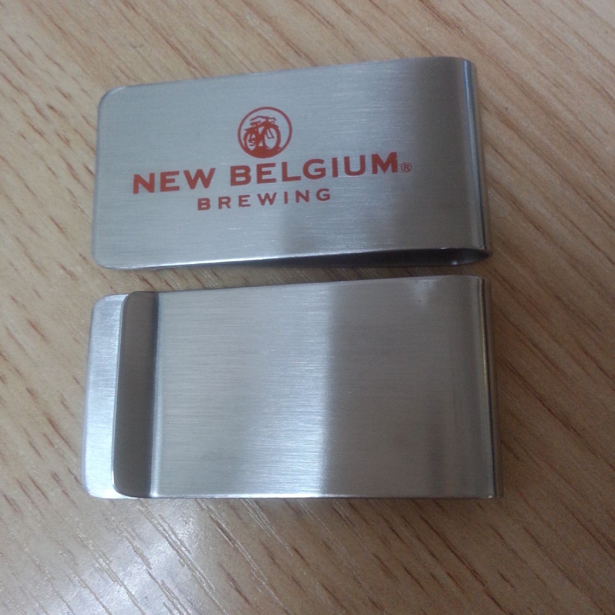 不锈钢腐蚀钱夹丝印激光logo工艺冲压铜折弯钱夹定制来图来样