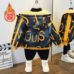 Children's winter down jacket for boys, new 2023, suitable for small and medium children, baby, thick padded children's puffer jacket, warm cotton coat