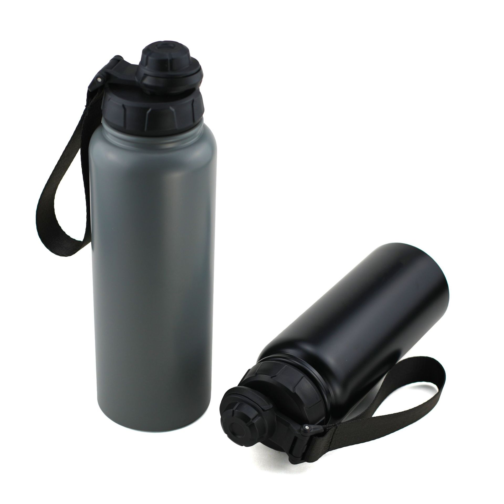 Nueva cuerda portátil al aire libre fitness deportes hervidor americano 30oz Comercio exterior Acero inoxidable espacio olla termo taza