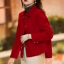女士新款独立翻领外套