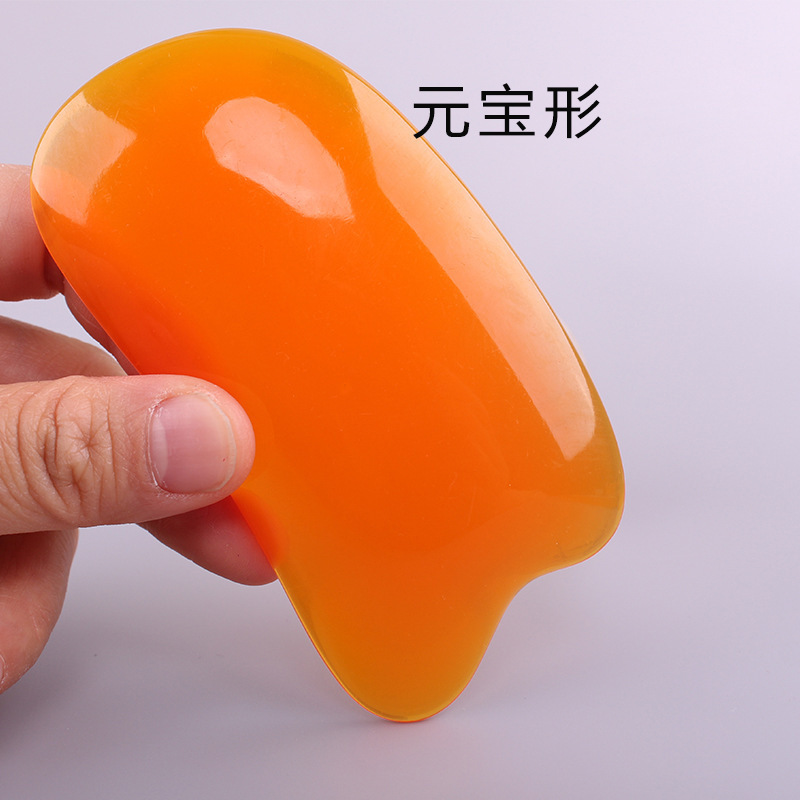 頭皮点穴経絡櫛卸売り樹脂抜経筋棒顔美容マッサージ器スクレーパー|undefined