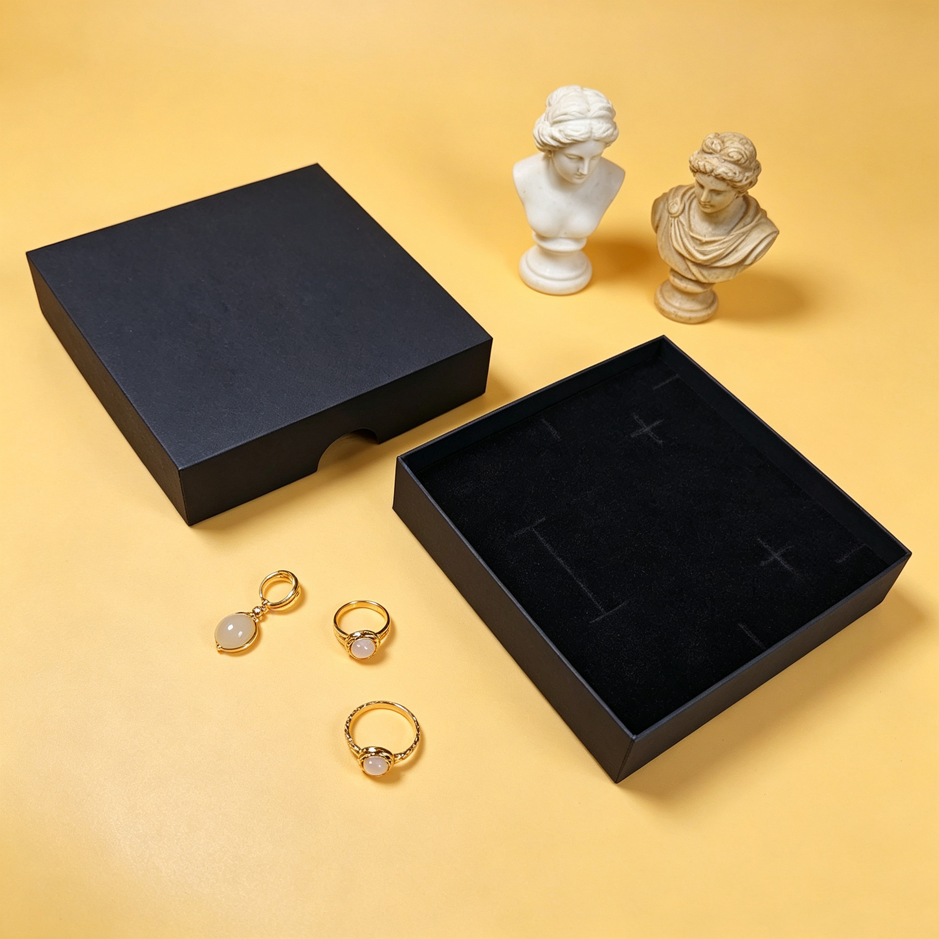 Caixa de joyería de cuero portátil para viajar caja de almacenamiento anillo collar de brazalete bolsa de joyería a prueba de polvo image 29
