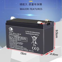 電動噴霧器電瓶12V大容量農用高壓背負式打葯機8AH電瓶鉛酸鋰電池