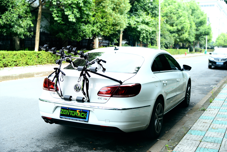 Special car bicycle frame rear frame car suspension frame car non-blocking plate bicycle placed after hanging rear support