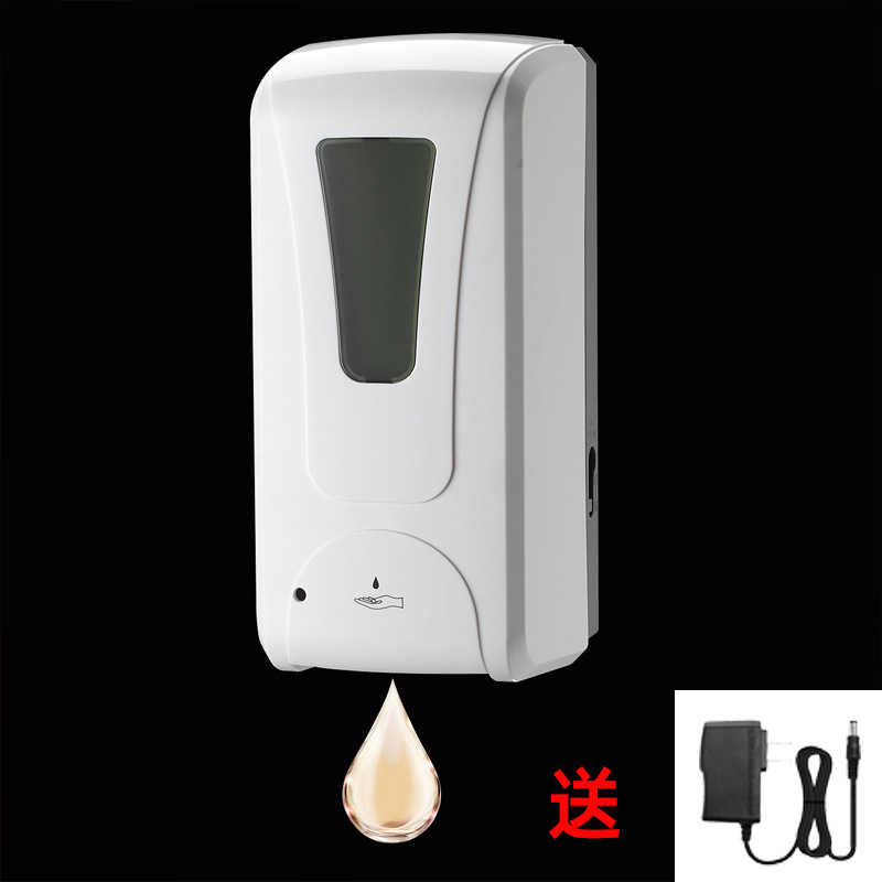 自動誘導石鹸ディスペンサー泡知能全自動ホテル壁掛け式1000ml電動泡手洗い機|undefined