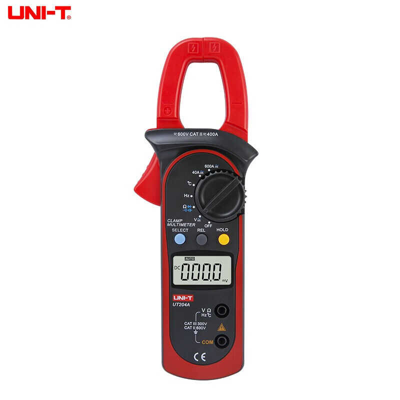 UID UNI-T UT204A reloj de pinza digital galvanómetro de pinza digital pluma de correa