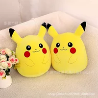 Трансграничные горячие продажи 35cm Pikachu кукла плюшевая игрушка Amazon Pikachu шариковая подушка кукла производитель прямой