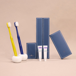 Disposable Toothbrush and Toothpaste, Special Toothbrush for Hotels and B&Bs, Soft-Bristled Toiletries Set, Portable Set
