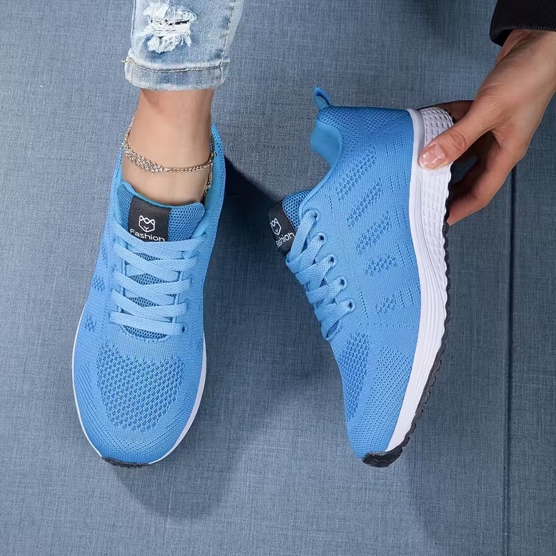 Zapatos mujer OEM procesamiento personalizado suela suave zapatos deportivos cómodos tendencia de moda zapatos casuales comercio exterior zapatos de mujer al por mayor