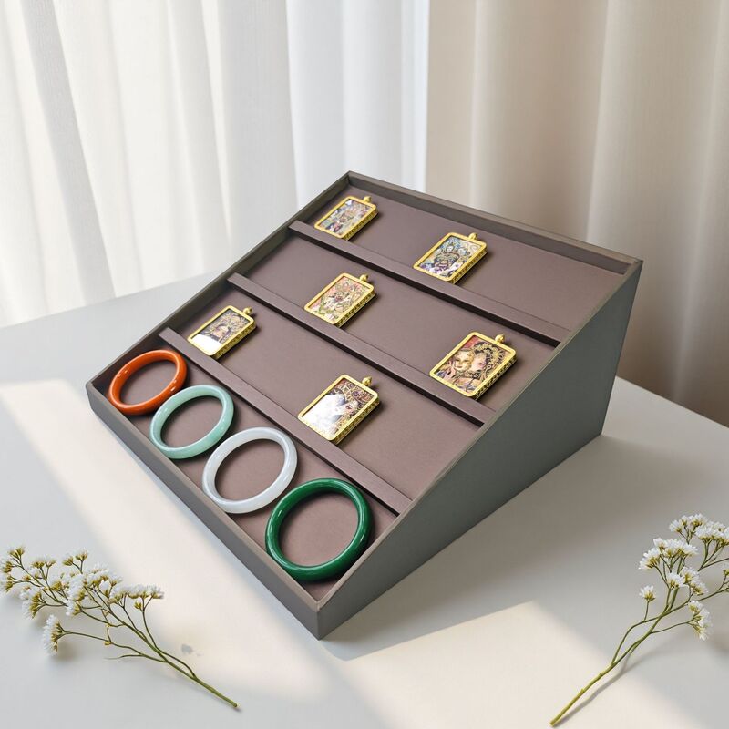 Slope-Shaped Buddha Amulet Trapezoidal Thangka Display Stand Pendant Dual-Purpose Vertical Stepped Multi-Layer Glasses and Jewelry Display Stand Slope-Shaped Buddha Amulet Trapezoidal Thangka Display Stand Pendant Dual-Purpose Vertical Stepped Multi-Layer Glasses and Jewelry Display Stand