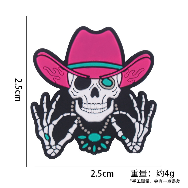 Productos creativos para bebés DIY dibujos animados esqueleto humano joyas de silicona pezón cadena de dientes molares accesorios de pulsera de goma