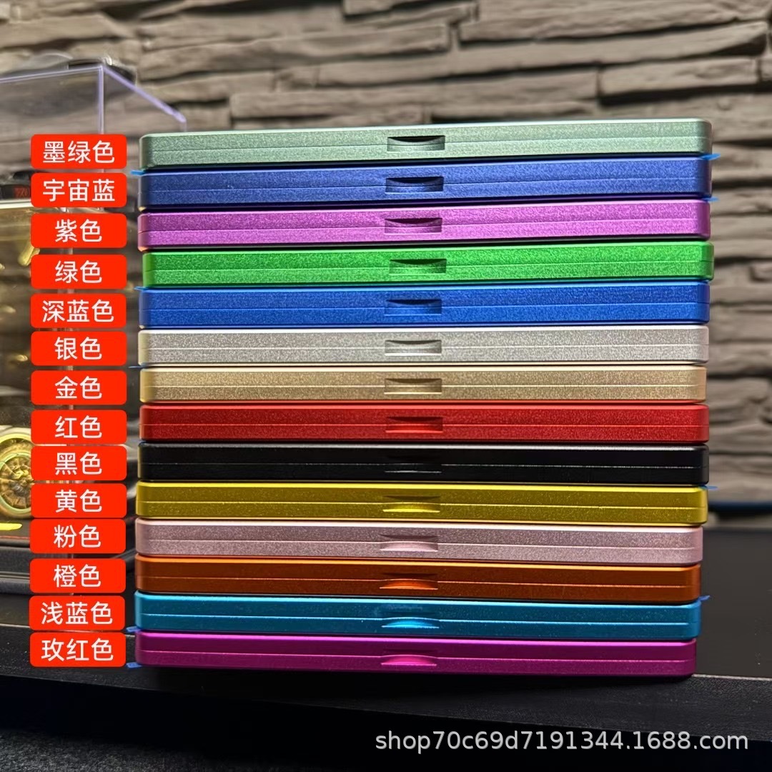 PSA评级卡保护套磁吸铝合金边框宝可梦BGS双面玻璃保护壳35pt55pt
