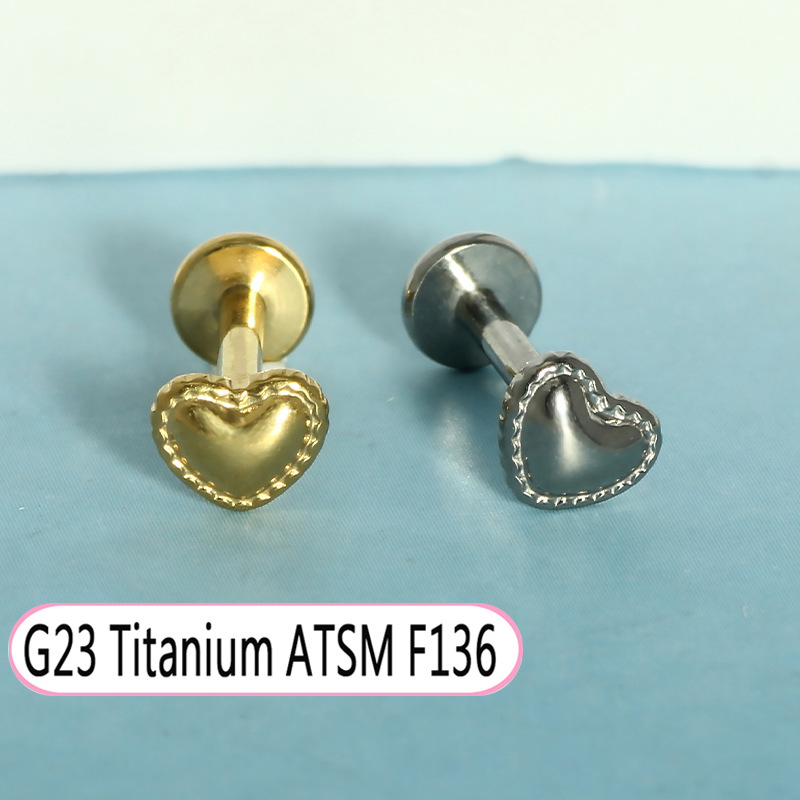 Hot Selling Titanium Alloy Star Zircon Tongue Lip Nail Jewelry for Women Light Luxury Piercing detail image 8