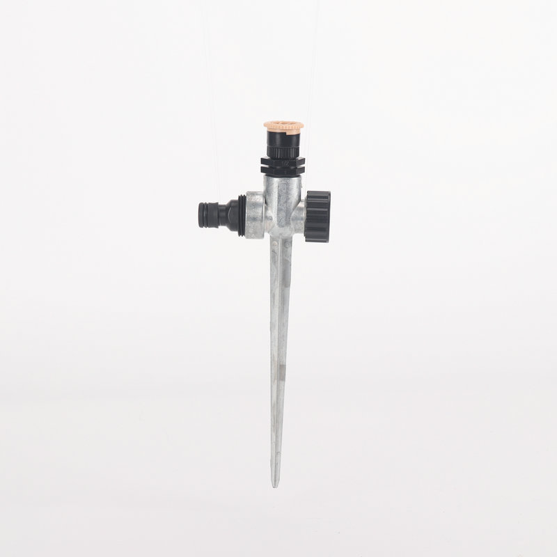 Juego de boquillas de inserción de suelo de aleación, rociadores giratorios automáticos, herramientas de riego de jardín, artefacto de riego de flores, inserto de suelo de césped