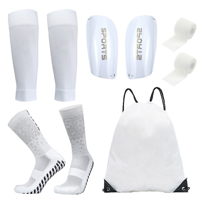 Football Socks Honeycomb Mesh Sports Socks Professional Competition Training Non-Slip Football Socks Mid-Tube Thickened Dotted Socks Batch