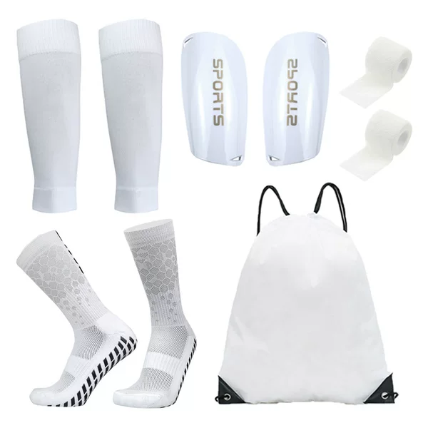 Football Socks Honeycomb Mesh Sports Socks Professional Competition Training Non-Slip Football Socks Mid-Tube Thickened Dotted Socks Batch