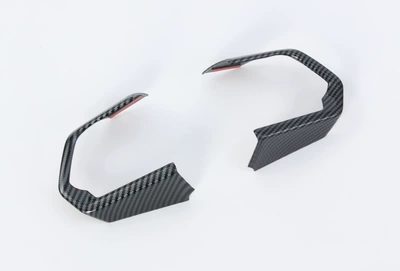for 22-23 Cool Road Ze LC300, Şüşə kənarı xromları/moldingləri - steering-wheel-sequins-2-carbon-fiber-zx