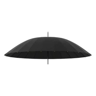 Hot Sale 24-bone long handle umbrella men's large automatic reinforcement large waterproof cover straight handle factory wholesale