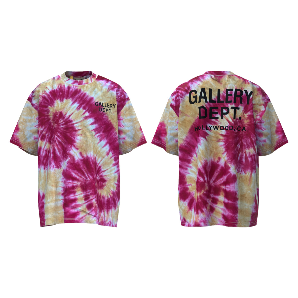 Trendy high street handmade tie-dye lett...