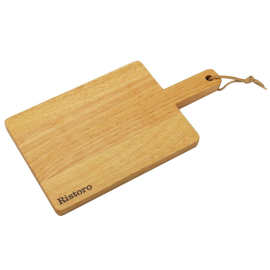 跨境橡胶木菜板带把手砧板实木披萨板芝士奶酪板宿舍便携案板激光