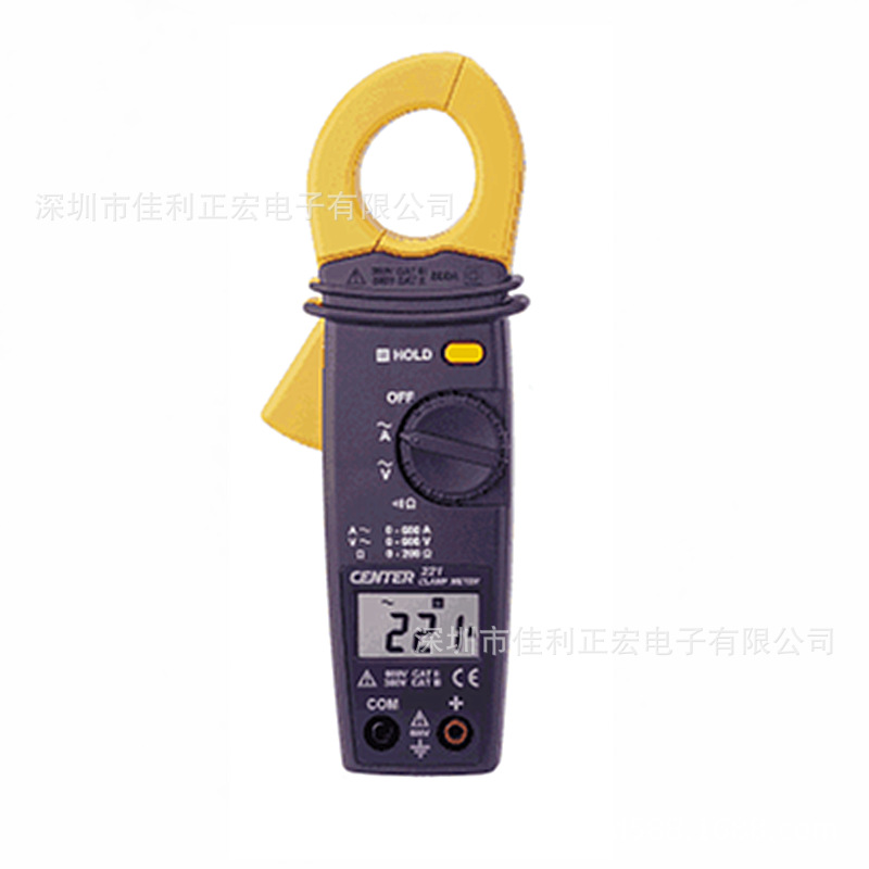 群特CENTER-221数显交流钳表迷你型