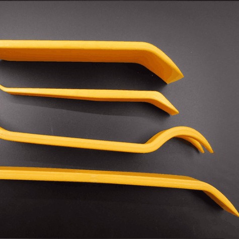 Panel interior de plástico del coche palanca basculante panel de la puerta de navegación de instalación hebilla de audio desmontaje modificación desmontaje herramienta destornillador