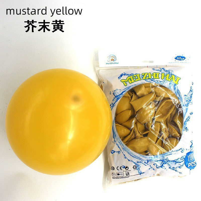 Decoración de boda de 10 pulgadas globo mate transparente decoración de fiesta de cumpleaños traje al por mayor personalizado decoración de sala de bodas